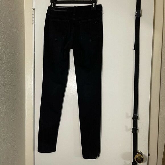 Rag and bone black Leggings pants slim fit size US 26 - Picture 3 of 8
